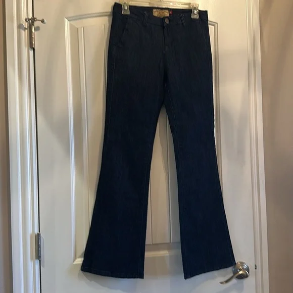 Dear John Blue Flare Wide Leg Jeans T3 - Picture 11 of 11